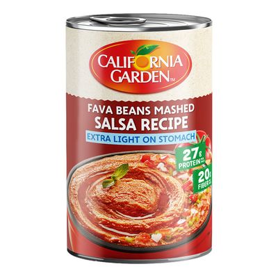 California Gardens Fava Beans Mashed Salsa Recipe 450 G