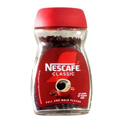 Nescafe Instant Coffee Red Classic (Imported) - 50g