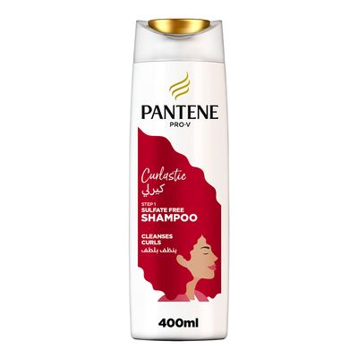 Pantene Pro-v Shampoo Curlastie Cleanses Curls 400 ML