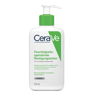 Cerave Face Wash Hydrating Cleanser For Normal To Dry Skin - 236ml