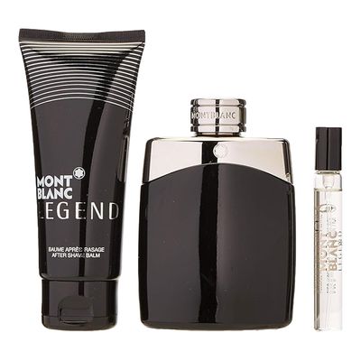 Mont Blanc Perfume Legend Eau de Parfum - 100ml + After Shave - 100ml + Shower Gil - 100ml