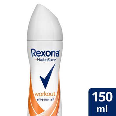 Rexona Deodorant Anti Perspirant For Women Workout 150 G