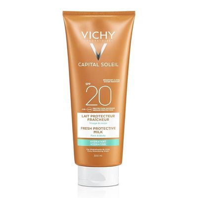 Vichy Capital Soleil SPF 20 Fresh Protective Milk Water-resistant - 300ml
