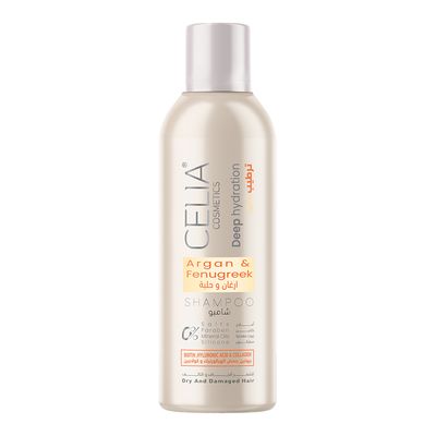 Celia Shampoo Deep Hydration With Argan & Fenugreek - 500ml