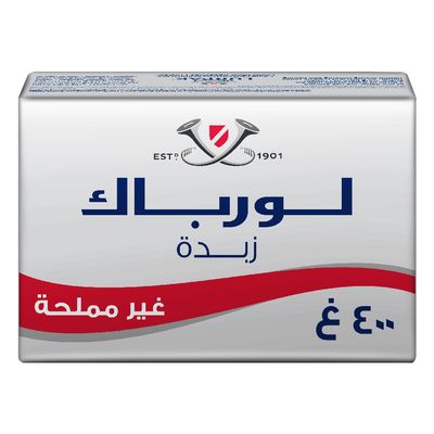 لورباك زبدة غير مملحة 400 جرام