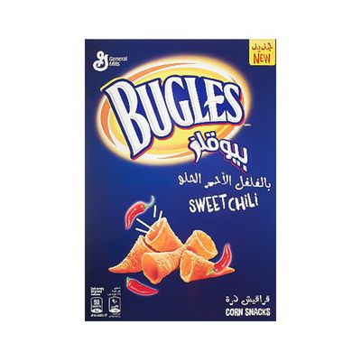 Bugles Corn Snack Sweet Chili 15 G × 12