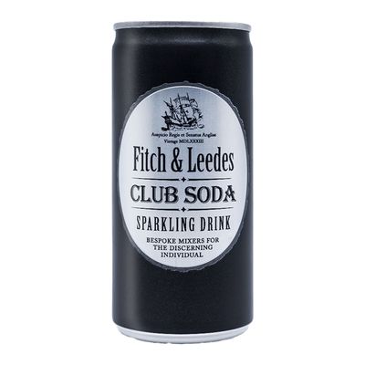 Fitch & Leeds Sparkling Drink Club Soda Imported 200 ML