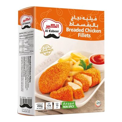 الكبير فيليه دجاج مغلف بالخبز 450 جرام
