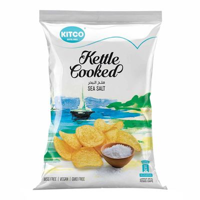 Kitco Potato Chips Kettle Cooked Sea Salt 150 G