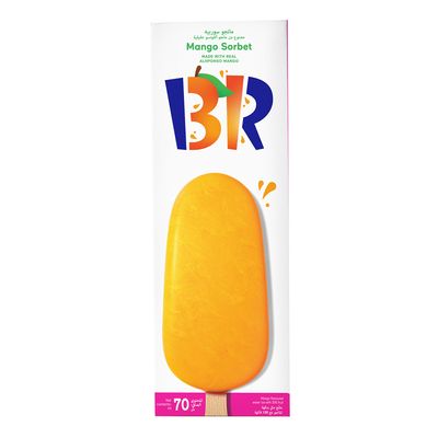 Baskin Robbins Ice Cream Mango Sorbet Flavor 70 ML