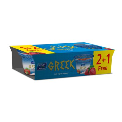 Almarai Yogurt Strawberry Flavor 150 G 2+1 Free