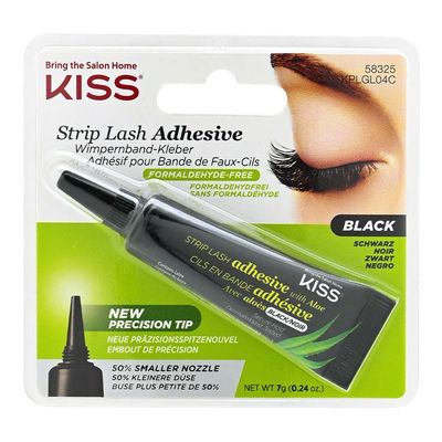 KISS - Strip Lash Adhesive With Aloe - Black 7 g