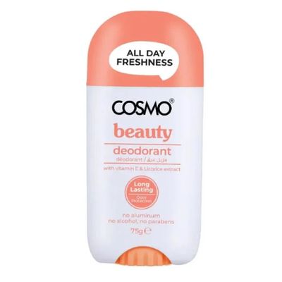 Cosmo Beauty Deodorant Stick with Vitamin E & Licorice Extract - 75g