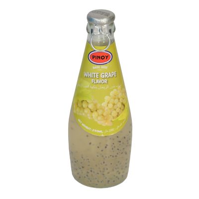 Pinoy Drink Basil Seed White Grape Flavor 290 ML