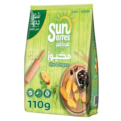 Sunbites Bread Bites Olive and Oregano 110 G