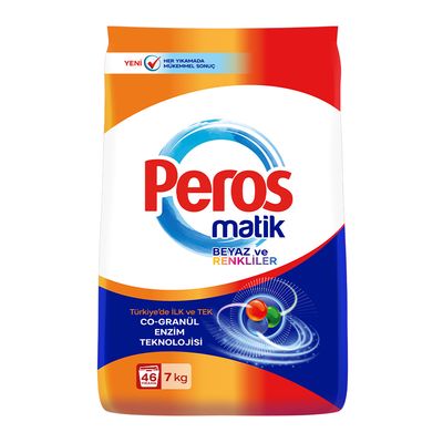 Perus Laundry Powder Detergent Automatic For White & Colors 7 K G
