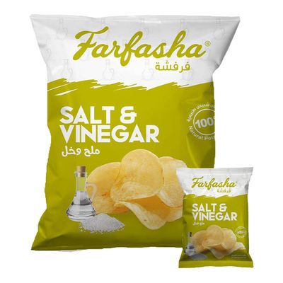 Farfasha Chips Salt and Vinegar 21 G × 12