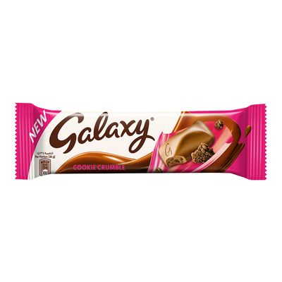 Galaxy Chocolate Bar With Cookie Crumble - 36g