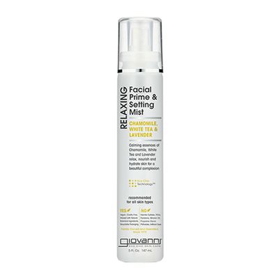 Giovanni Hydrating Facial Prime & Setting Mist Chamomile and White Tea - 147ml