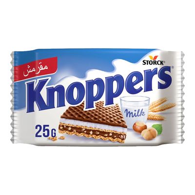 Storck Knoppers Wafer Milk & Hazelnut - 25g