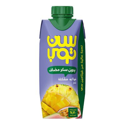 Suntop Nectar Mixed Fruit No Sugar Added 330 ML