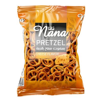Nana Salt Pretzel Biscuits Cheese Flavor - 250g