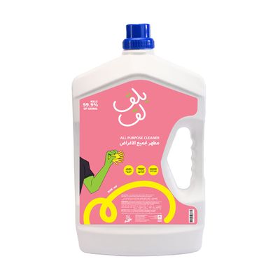 Yleq Leq Cleaner & Disinfectant For All Purposes Rose Scent 3 L