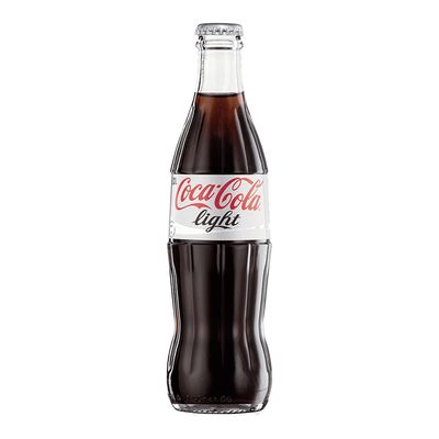 Coca Cola Soft Drink Light Glass Bottle - 248ml