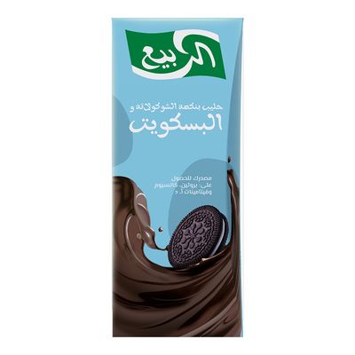 Alrabie Long Life Milk Chocolate & Biscuit Flavor 185 ML