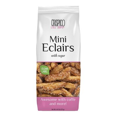 Crispico Snack Mini Eclair With Sugar 100 G