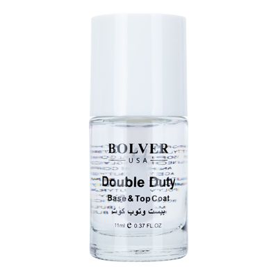 Bolver Best and Top Coat Nail Polish - Clear - 11ml