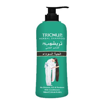 Trichup Herbal Shampoo With Conditioners Black Seed - 700ml