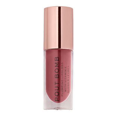 Revolution Pout Bomb Plumping Lipgloss - Dusty Pink