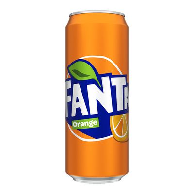 فانتا مشروب غازي بنكهة البرتقال 330 مل