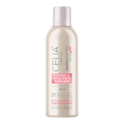 Celia Shampoo Healthy & Vital With Cloves & Aloevera - 500ml
