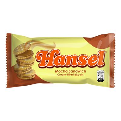Hansel Biscuit Filled With Mocha Cream 31 G × 10