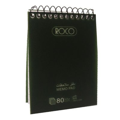 Roco Memo Notebook 7.9 × 11.2 cm 80 Sheets