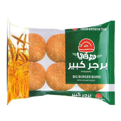 Herfy Burger Buns large 6 Pieces