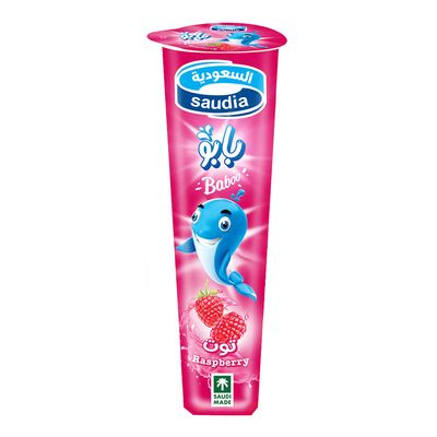Saudia Babo Ice Cream Raspberry Flavor 120 ML