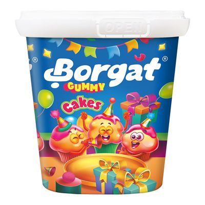 Borgata Cake Gummy Candy - 175g