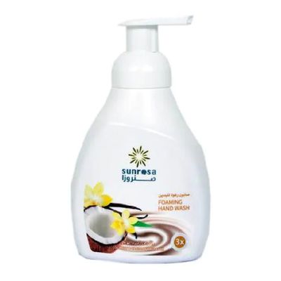 صنروزا صابون سائل لليدين برائحة جوز الهند و الفانيليا - 500 مل