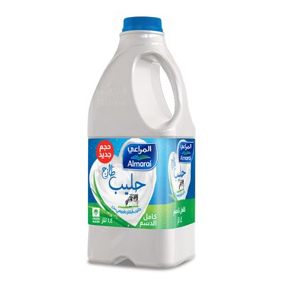المراعي حليب طازج كامل الدسم 1.4 لتر