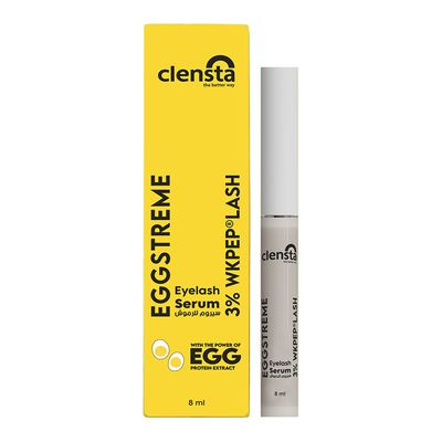 Clensta Eggstreme Eyelash Serum with Egg Protein - 8ml