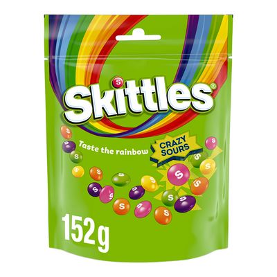 Skittles Candy Crazy Sours 152 G