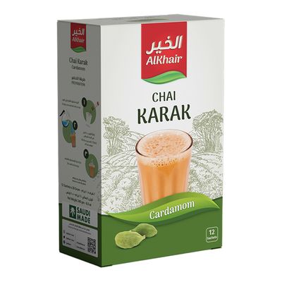 الخير شاي كرك بالهيل 20 جرام × 12