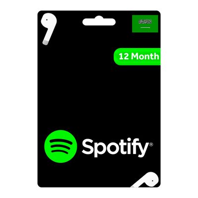 Spotify 12 Months Subscription KSA