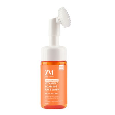 Zayn & Myza Brightening Vitamin C Foaming Face Wash with Aloe Vera and Basil - 100ml
