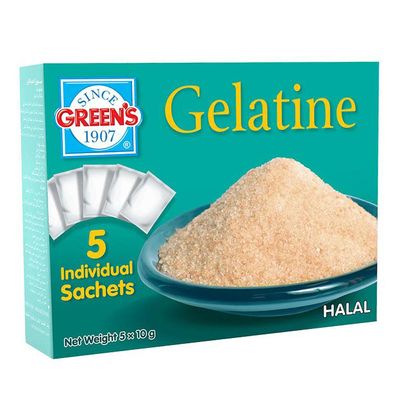 جرينز جيلاتين 10 جرام × 5