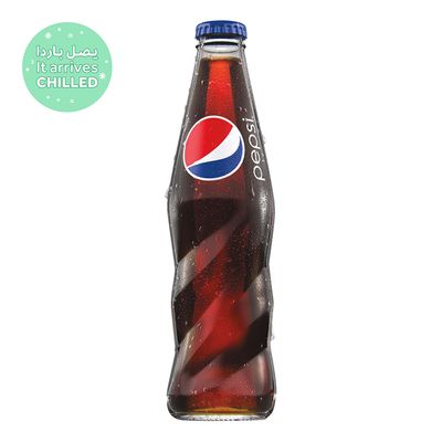 Pepsi Soft Drink Glass Bottle 250 ML