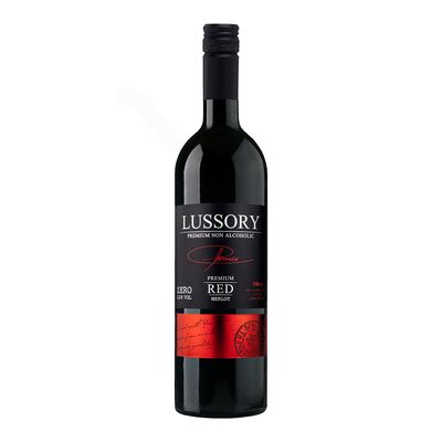 Lussory Drink Red Grapes Merlot Non Alcoholic 750 ML